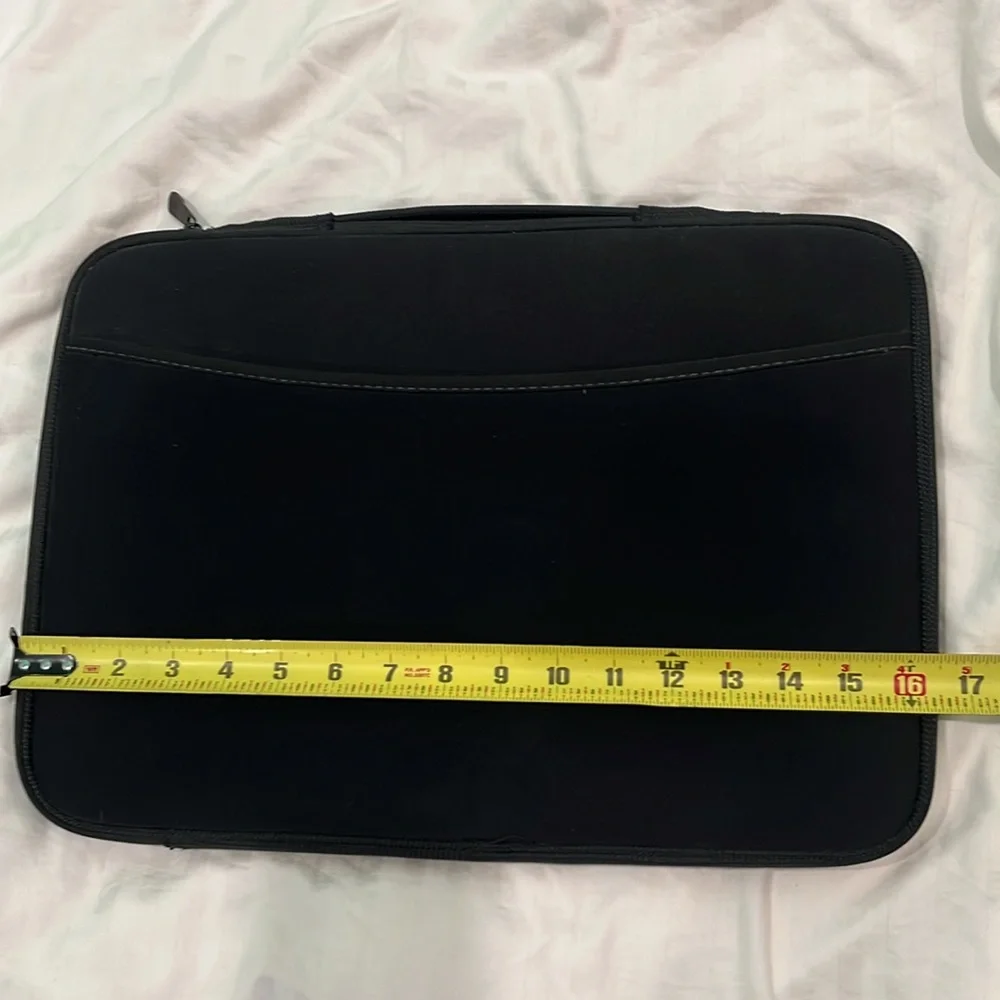 Black Laptop Sleeve- New